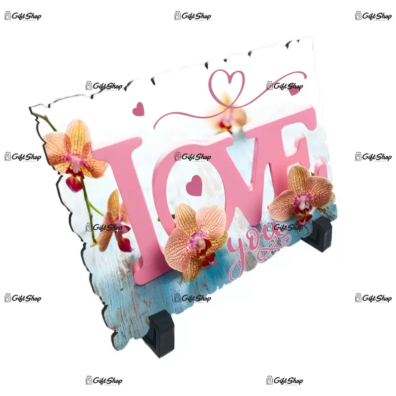 Love placheta, placheta cu mesaj, model a